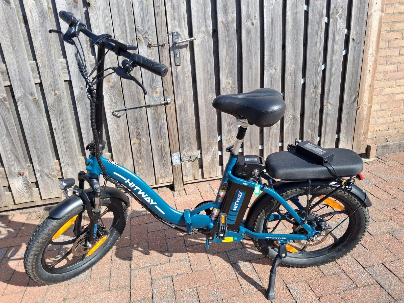 Hitway BK6 vouwfiets, Fietsen en Brommers, 20 inch of meer, Versnellingen, Zo goed als nieuw, Totaal opvouwbaar