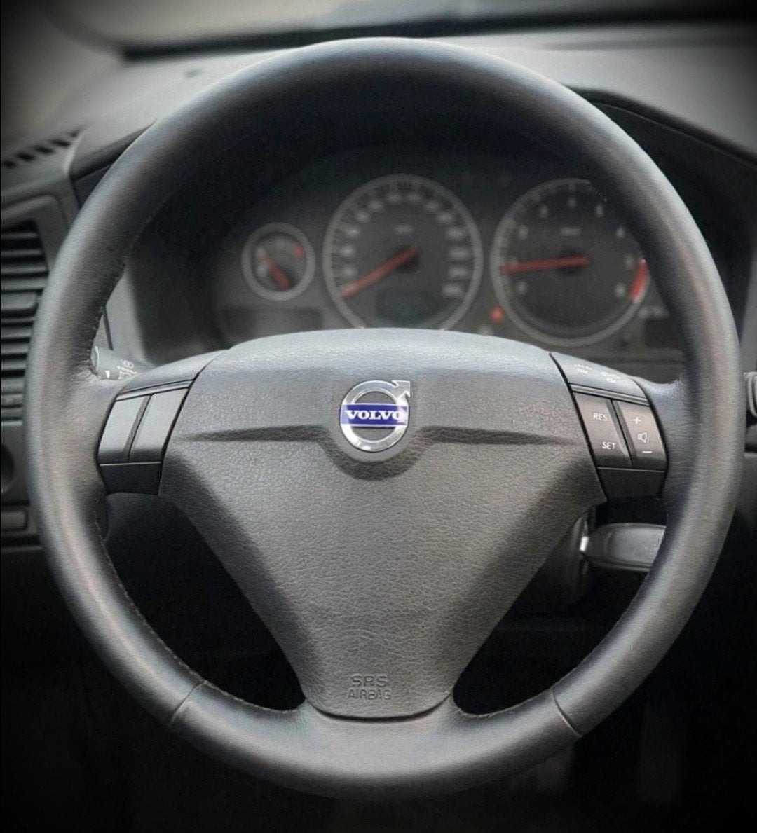 Leer stuur met airbag!! voor Volvo S60 type I of V70 type II, Auto-onderdelen, Ophalen of Verzenden, Gebruikt, Volvo