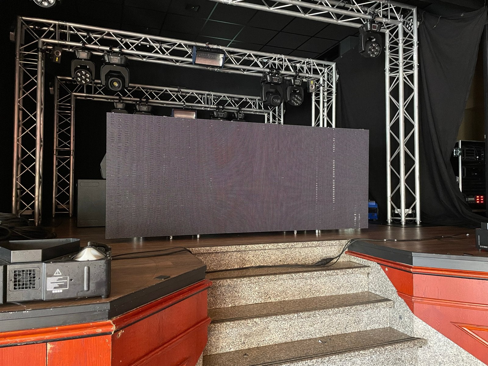 LED Scherm P8.9, Ophalen, Gebruikt, Licht