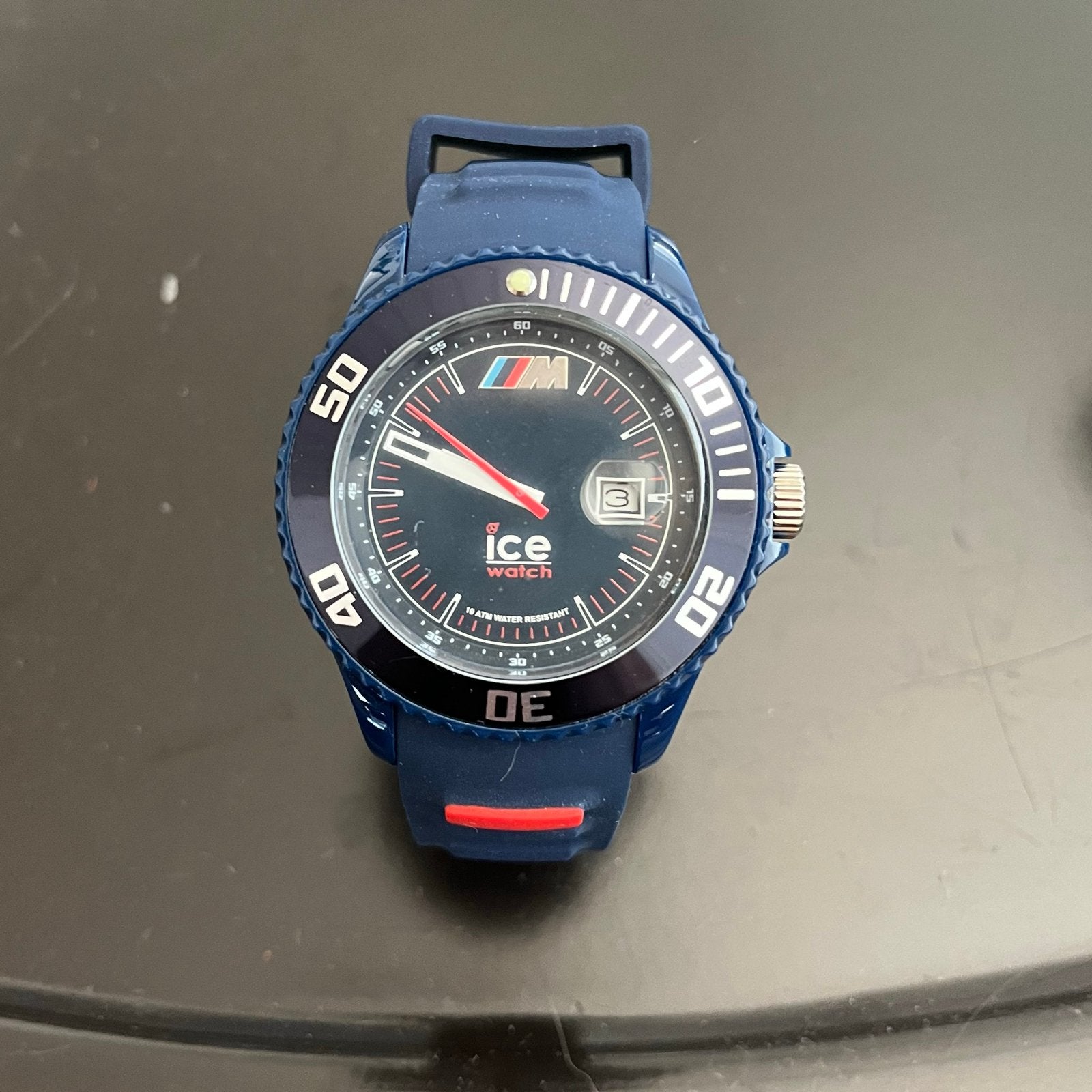 BMW Ice Watch - Donkerblauw met witte binnenkant - Nieuw, Overige merken, Kunststof, Polshorloge, Nieuw
