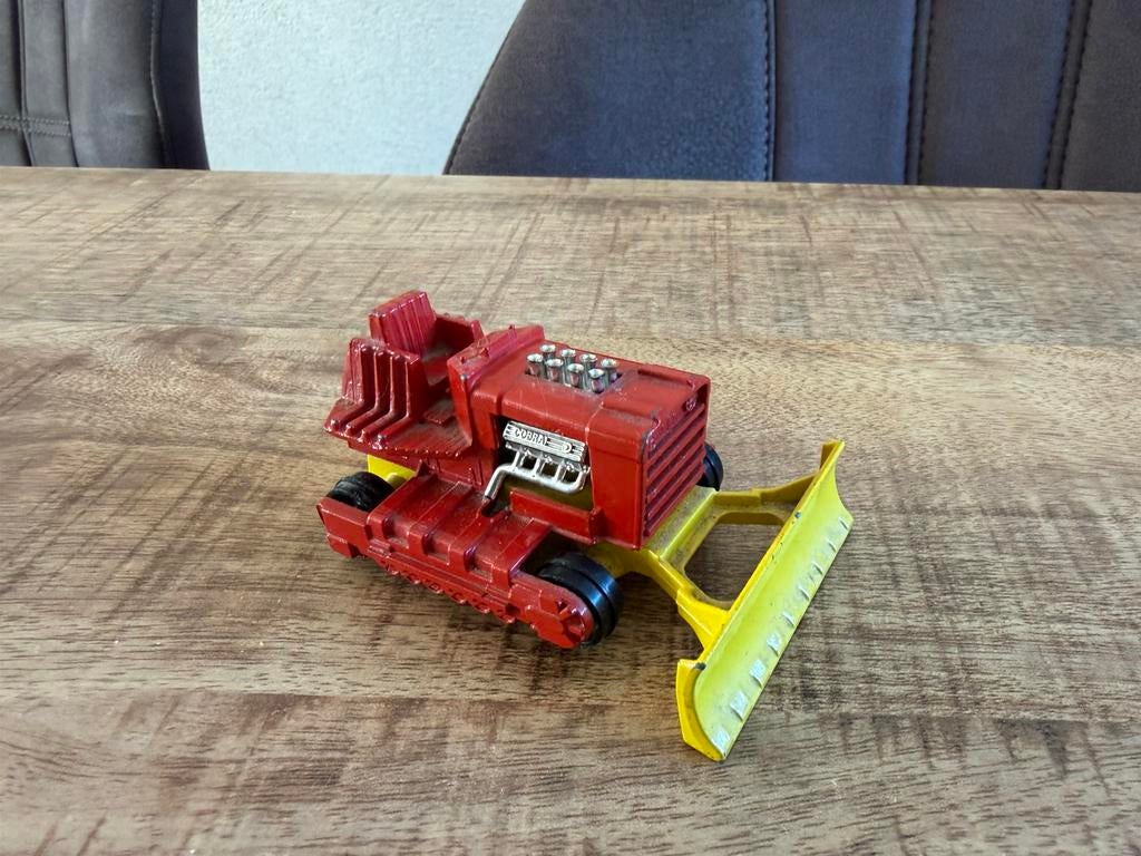 Matchbox Super Kings K-23 Bulldozer 1974 Lesney Products, Antiek en Kunst, Antiek | Speelgoed, Ophalen of Verzenden
