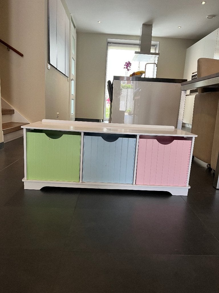 Opberger kinderkamer, Kast, Minder dan 50 cm, Ophalen, Minder dan 90 cm