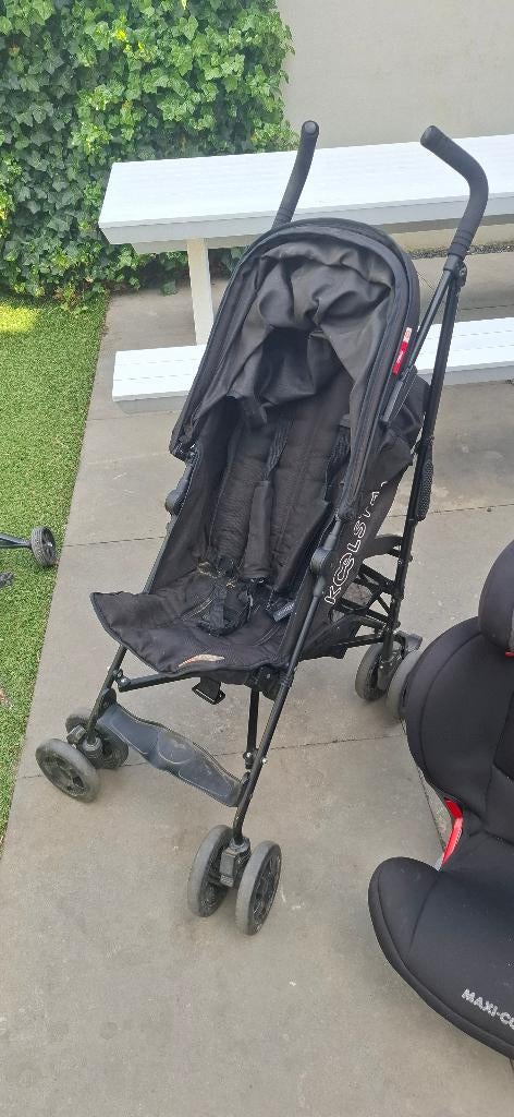 Koelstra simba buggy zwart, Ophalen, Gebruikt, Koelstra, Verstelbare rugleuning
