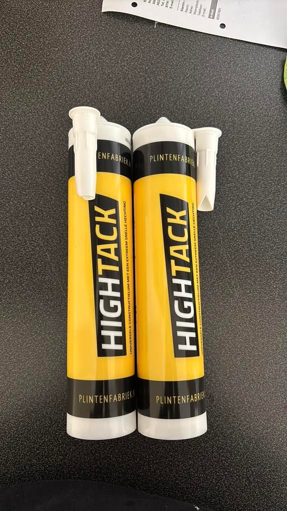 High tack kit, Doe-het-zelf en Verbouw, Plinten en Afwerking, Ophalen of Verzenden, Zo goed als nieuw, Mdf, 200 tot 250 cm