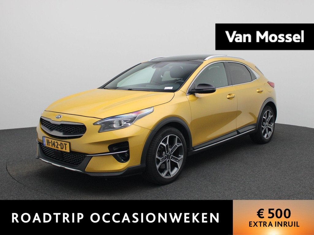 Kia XCeed 1.4 T-GDi DynamicPlusLine | Apple Carplay / Androi, Auto's, Kia, Euro 6, 4 cilinders, Leder en Stof, Handgeschakeld