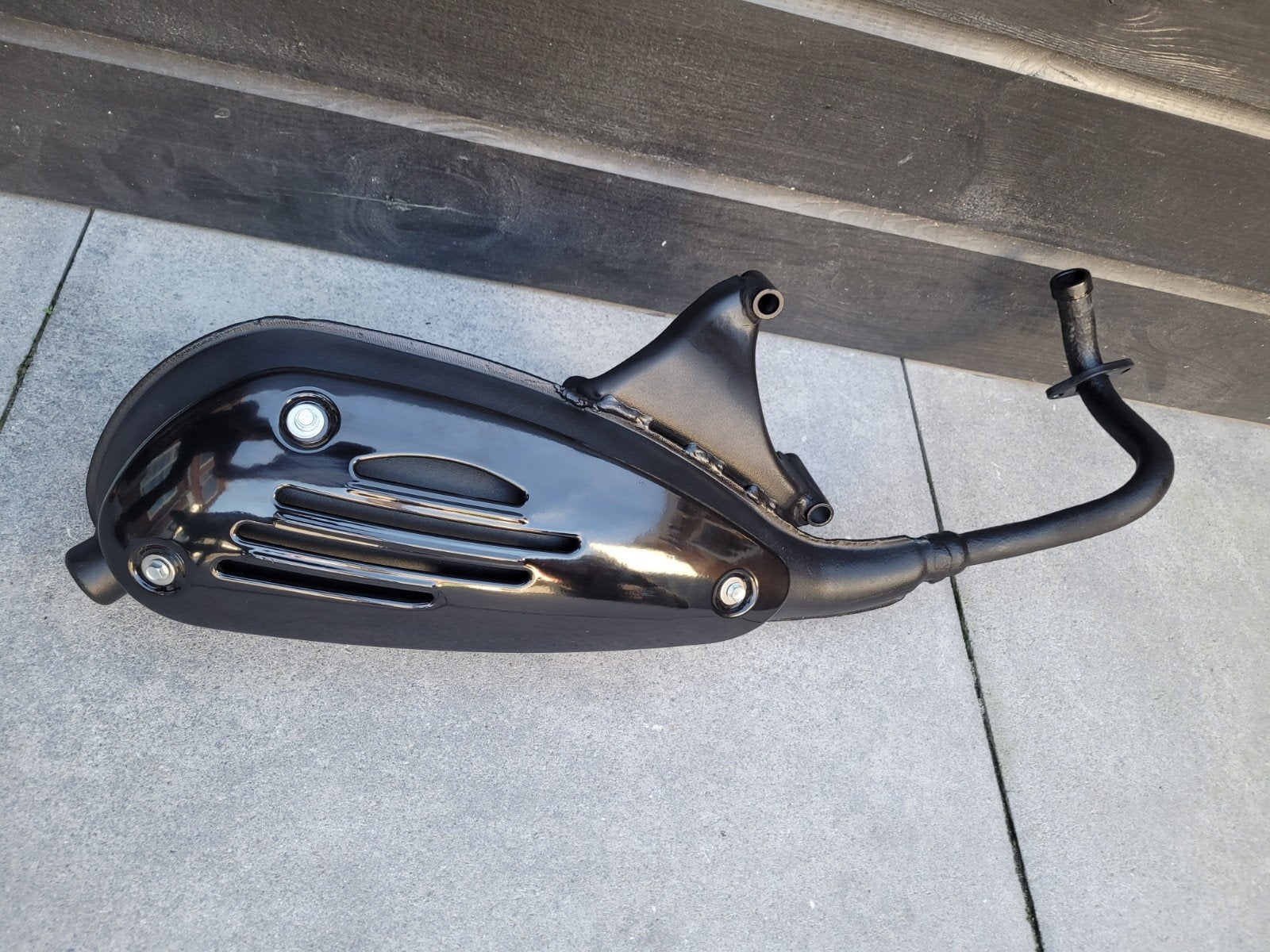 origineel van het merk piaggio 4t 4v  vespa, Fietsen en Brommers, Ophalen of Verzenden, Uitlaat, Piaggio