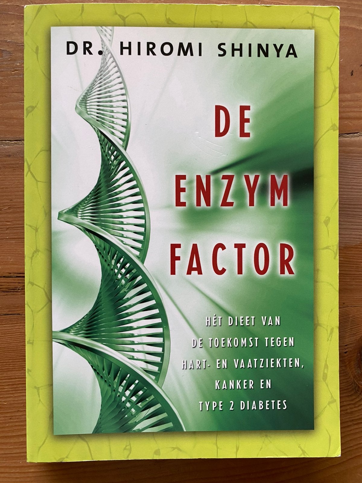 De enzym factor - Hiromi Shinya, Ophalen of Verzenden