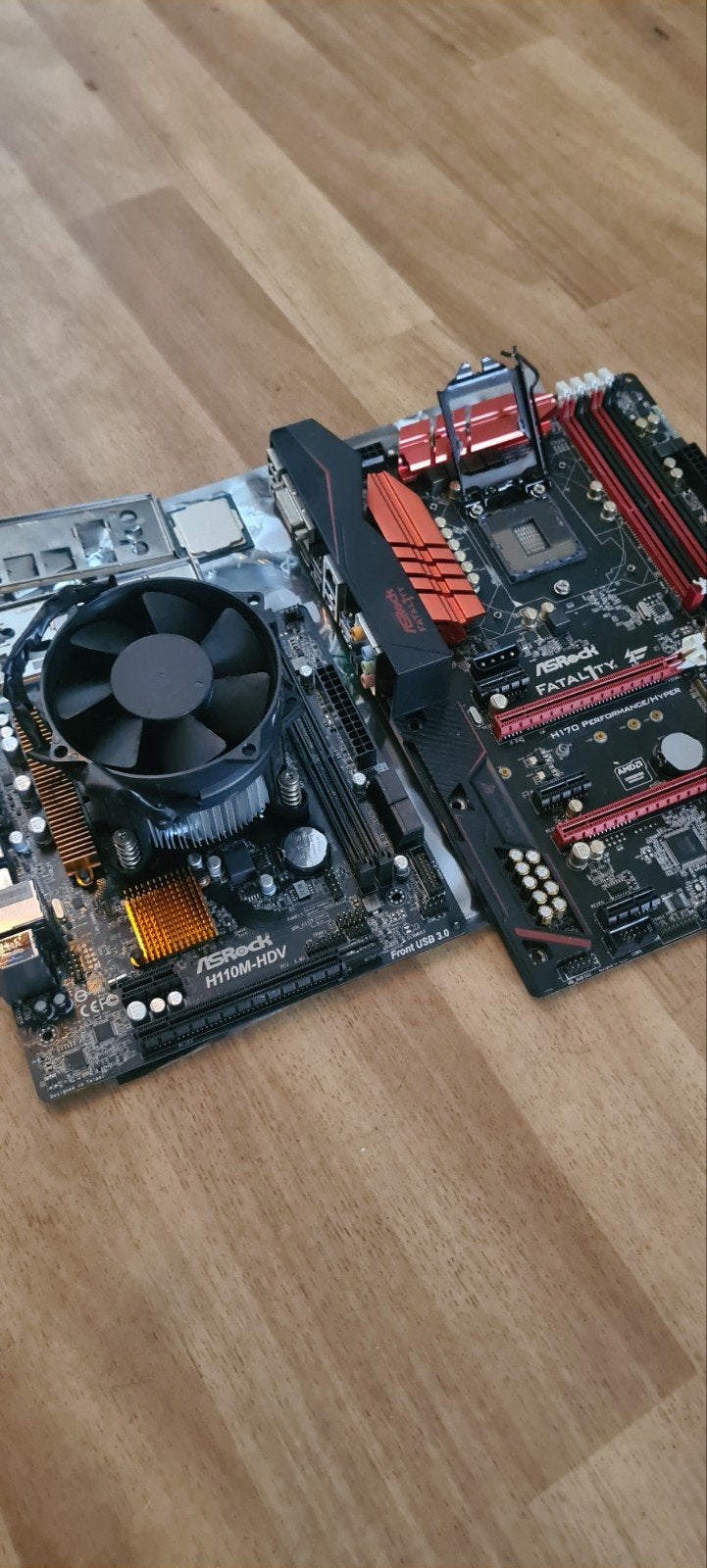 Intel Core i7-7700 met H110M-HDV en upgrade optie, Gebruikt, Micro ATX, LGA 1151, DDR4