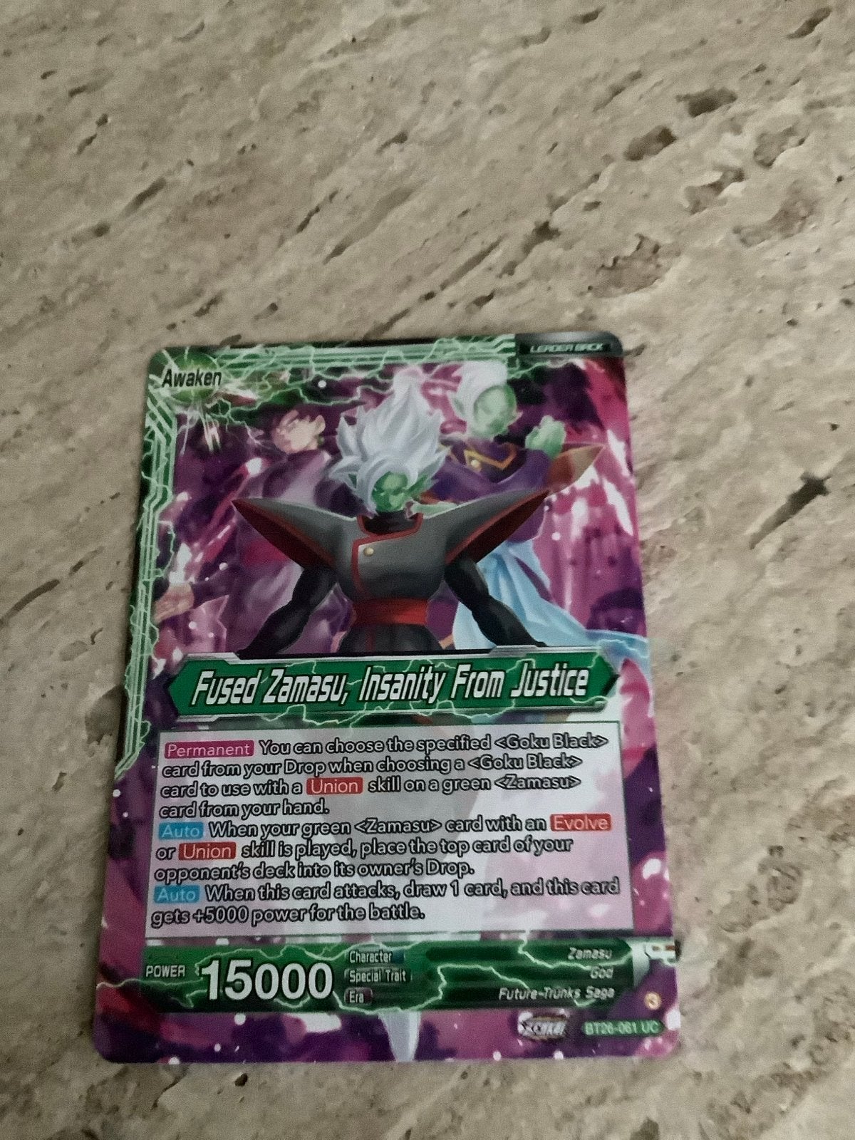 Dragon Ball Super Card Game: Fused Zamasu, Insanity From Jus, Hobby en Vrije tijd, Verzamelkaartspellen | Magic the Gathering