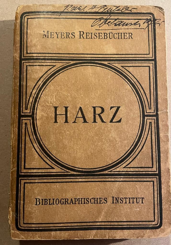Meyers Reisebücher Harz (1920), Europa, Ophalen of Verzenden, Reisgids of -boek, Meerdere auteurs