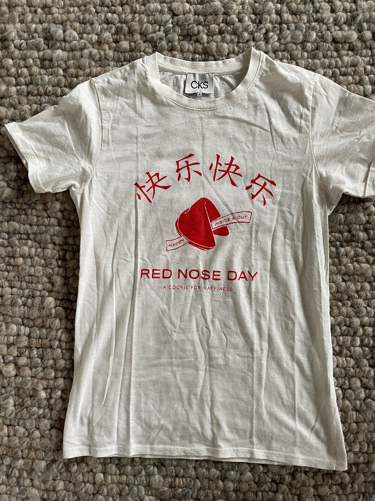 Kastopruiming, zomers shirt maat S van het merk CKS, Kleding | Dames, T-shirts, Maat 38/40 (M), Meerkleurig, Ophalen of Verzenden