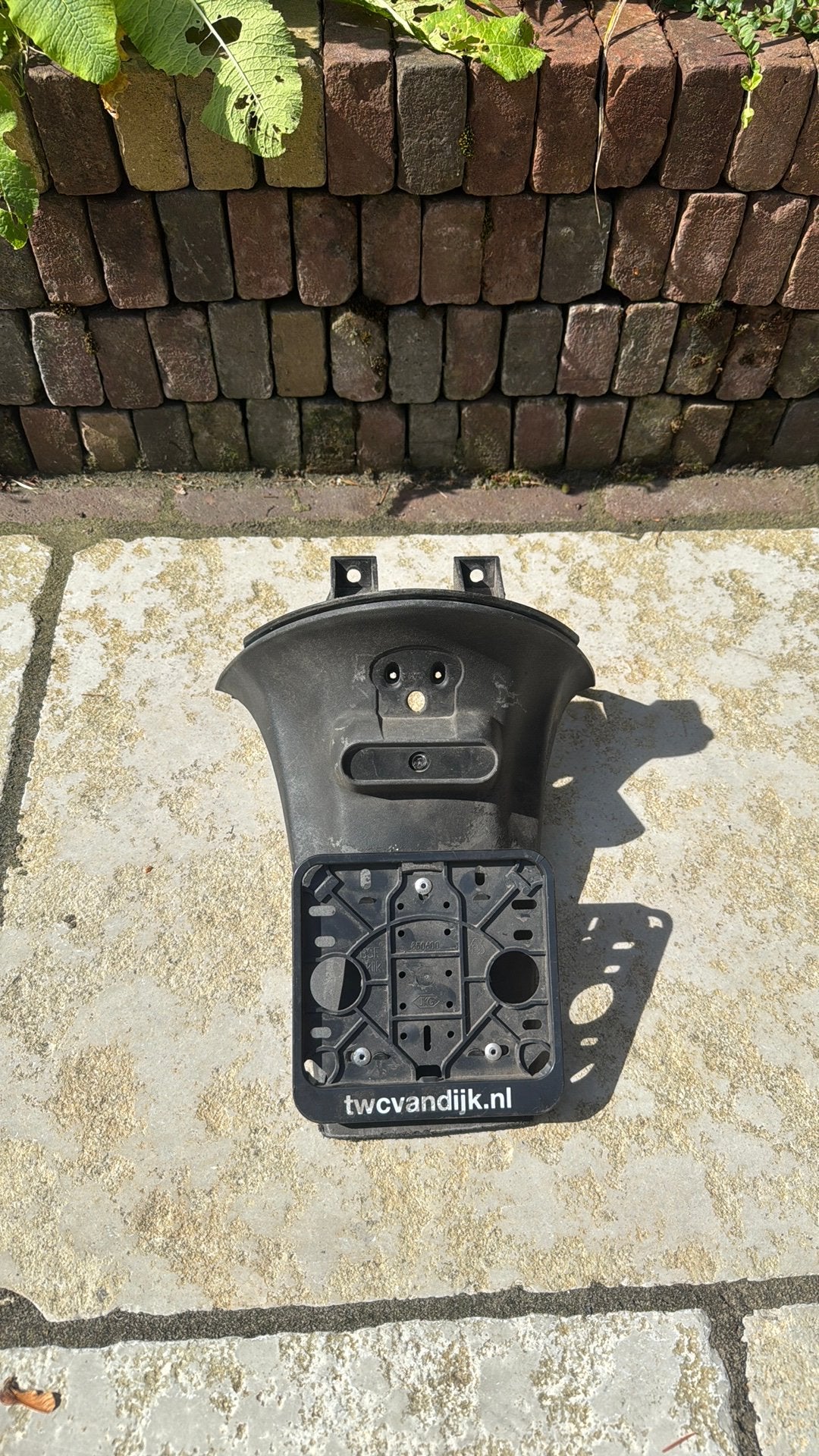 Spatbord + kenteken houder piaggio zip, Ophalen, Gebruikt, Frame, Piaggio