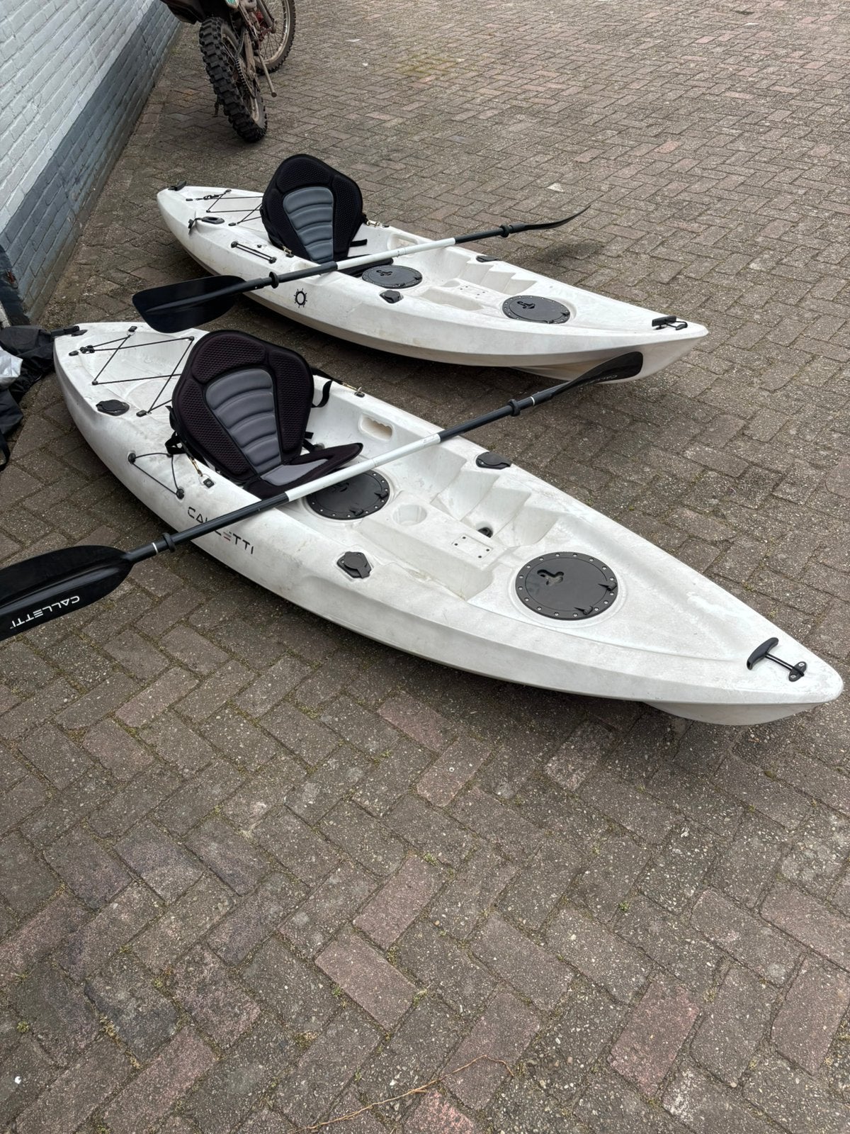1 stuks SIT ON TOP Kajak kayak kano viskano Calletti ZGAN, Watersport en Boten, Kano's, Zo goed als nieuw, Kajak, Eén persoon