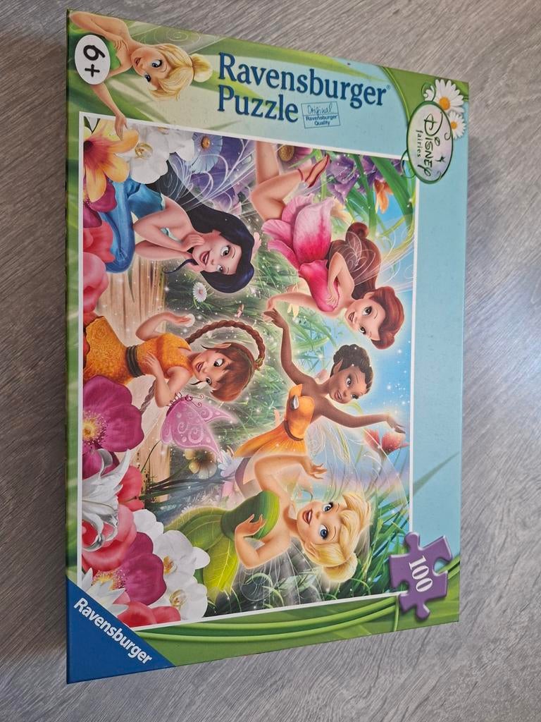 Ravensburger Disney Puzzel 100 stukjes 6+ Tinkerbell, Ophalen of Verzenden, Meer dan 50 stukjes, Zo goed als nieuw, 6 jaar of ouder