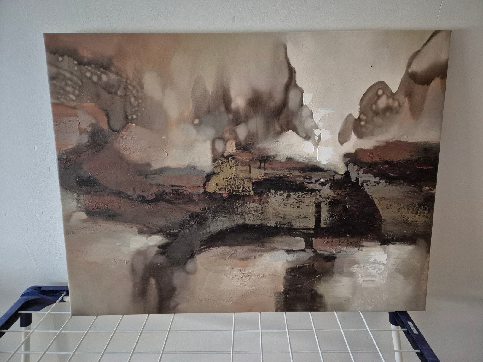 canvas schilderij, Huis en Inrichting, Ophalen, Zo goed als nieuw, Schilderij