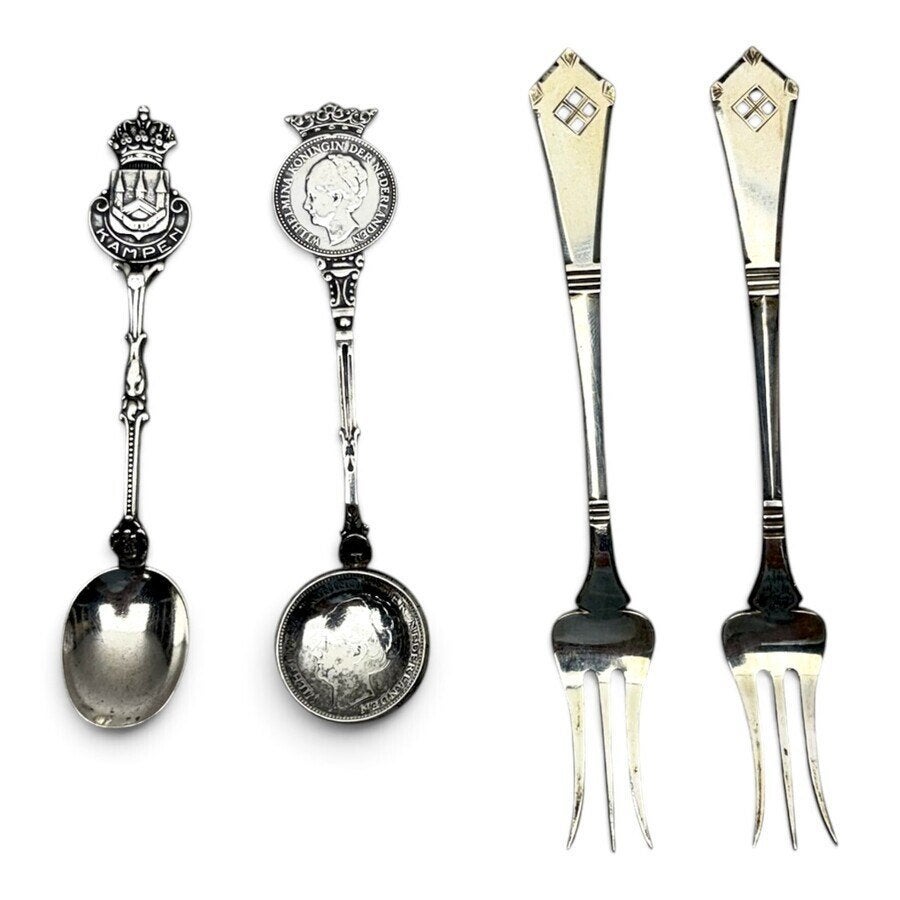 Lot divers zilver, Ophalen of Verzenden, Zilver