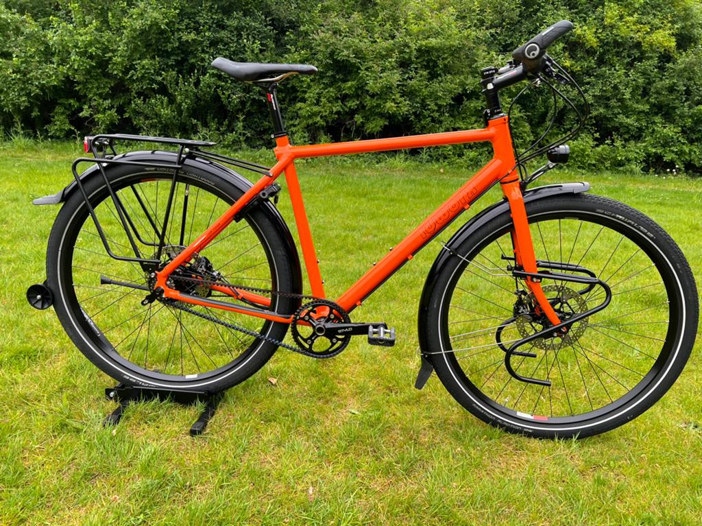 Idworx All Rohler Maat 56 cm Rohloff SON Hope Tech Riem, Overige merken, 28 inch, Gebruikt, 10 tot 15 versnellingen