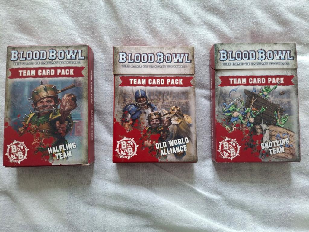 Blood Bowl Team Card Packs, Ophalen of Verzenden, Nieuw, Overige soorten, Toebehoren
