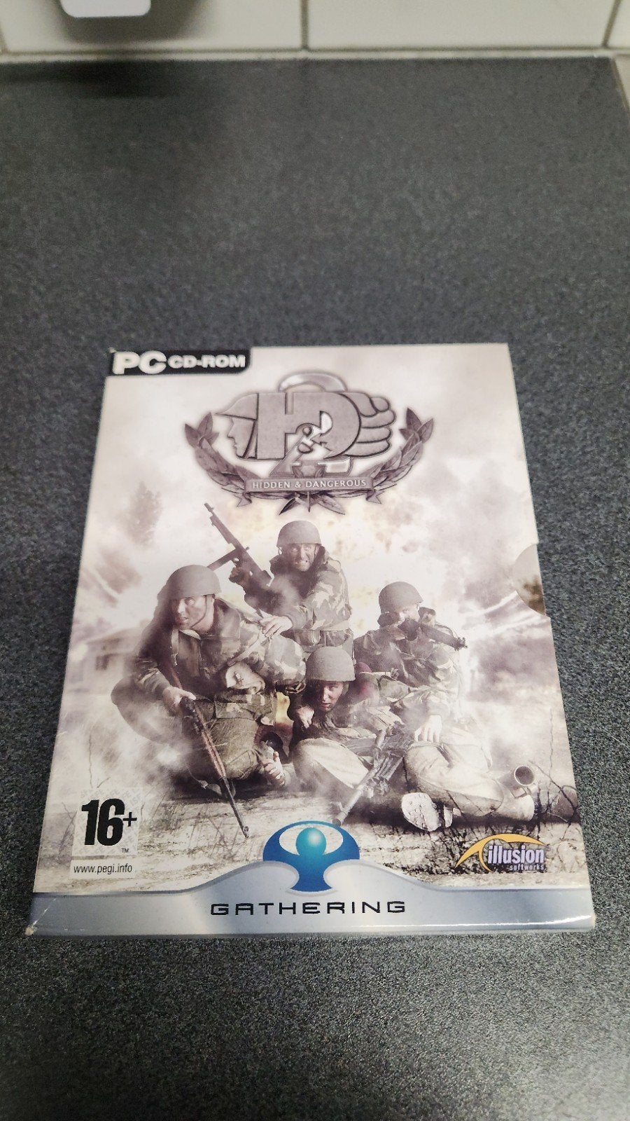 Hidden & Dangerous 2 PC CD-ROM - Actie/Strategie Game, Avontuur en Actie, Gebruikt, 1 speler, Ophalen of Verzenden