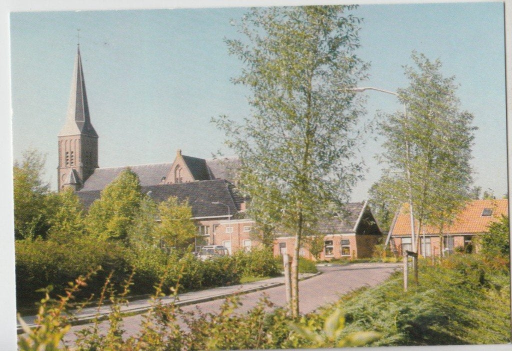 Bedum Bazuinlaan Gelopen 1987, Verzenden, 1980 tot heden, Gelopen, Groningen