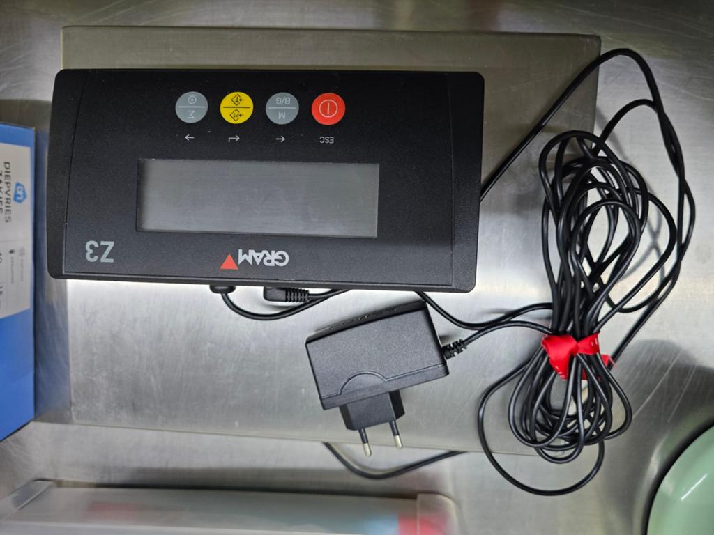 Platformweegschaal gram z3, Huis en Inrichting, Keuken | Bestek, Ophalen of Verzenden, Nieuw, Rvs of Chroom