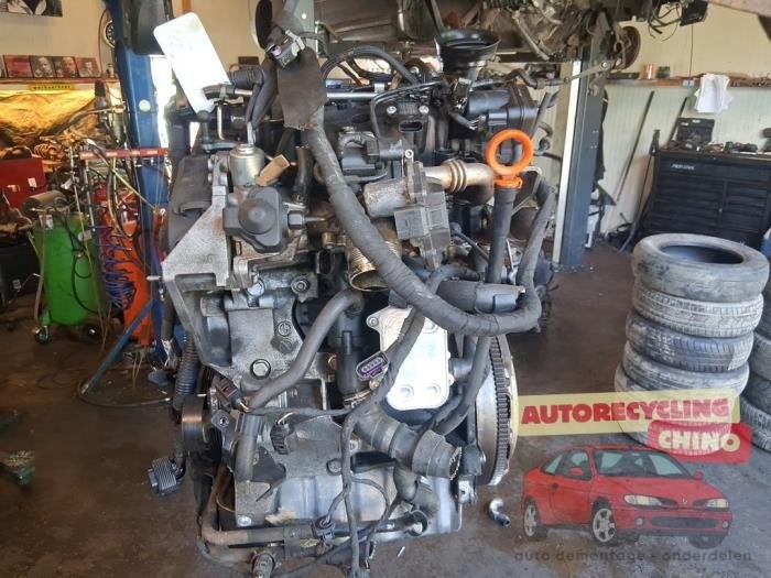Motor van een Skoda Fabia, Auto-onderdelen, Motor en Toebehoren, Ophalen, Gebruikt, -, -