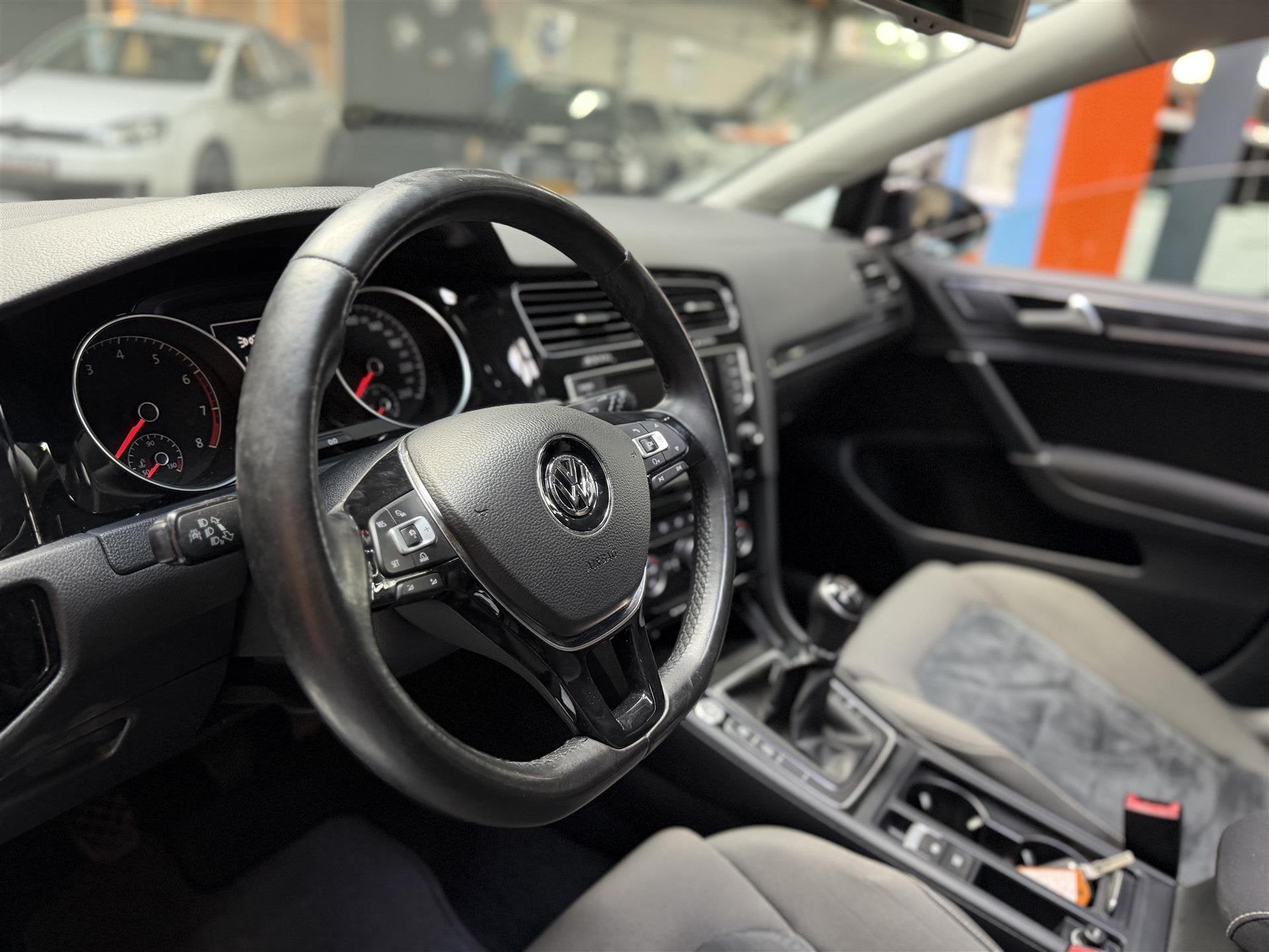 Volkswagen Golf 1.4 TSI R-Line | Pano | Maxton | Cruise | Na, Auto's, Gebruikt, 4 cilinders, 1290 kg, Zwart