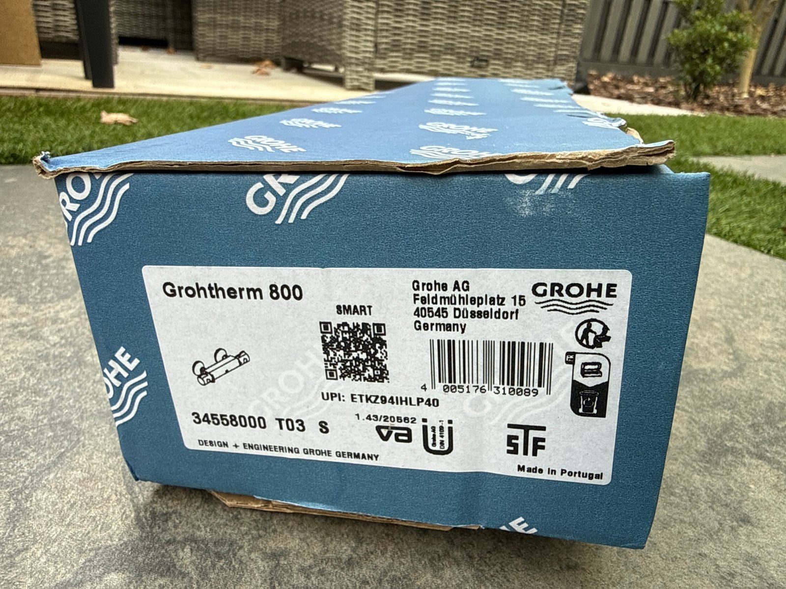 Grohtherm 800 Douchekraan - Nieuw in doos, Ophalen, Nieuw, Kraan