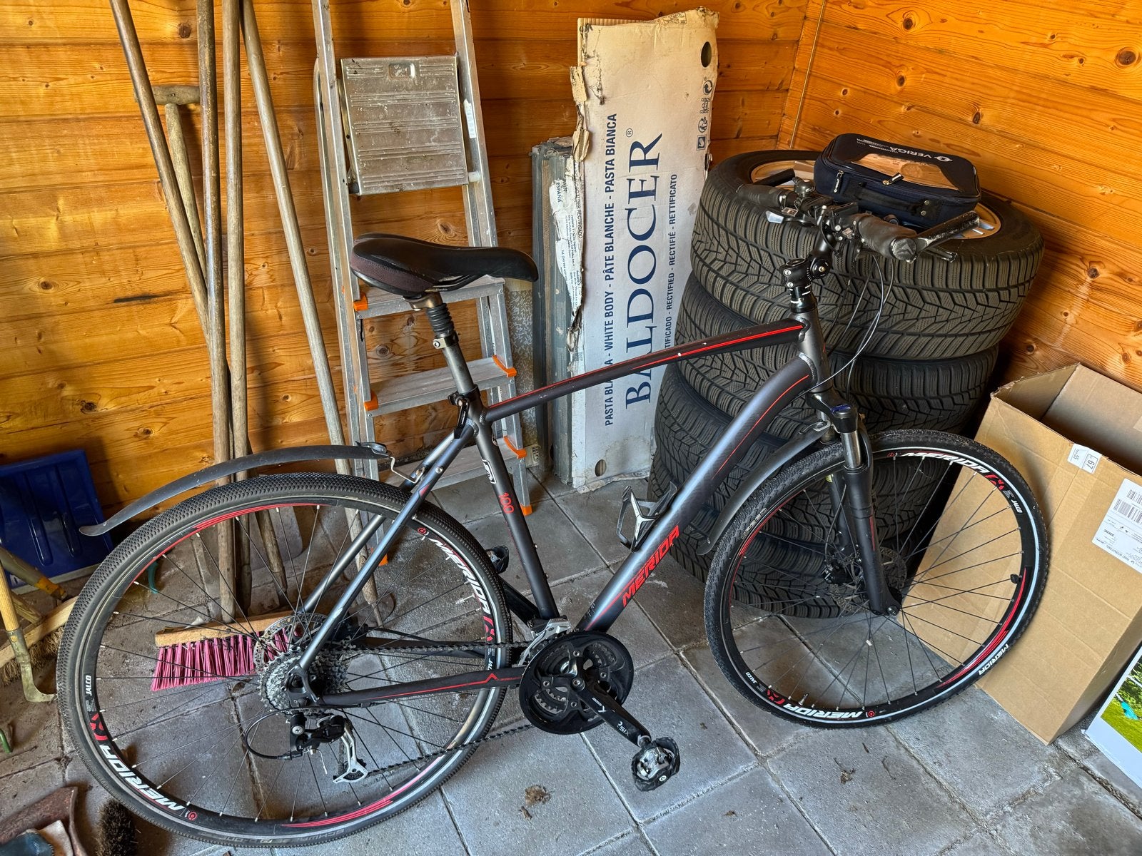 Merida Crossfiets, Fietsen en Brommers, 28 inch, Gebruikt, Vering, Meer dan 20 versnellingen