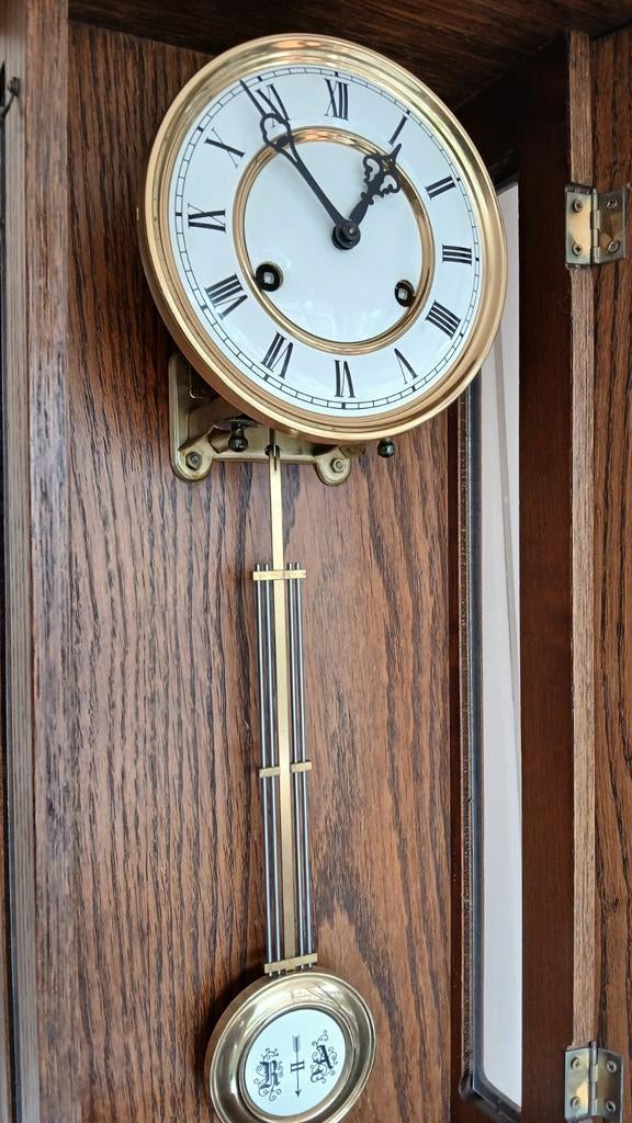Prachtig Slingeruurwerk - Klassieke Wandklok, Ophalen of Verzenden