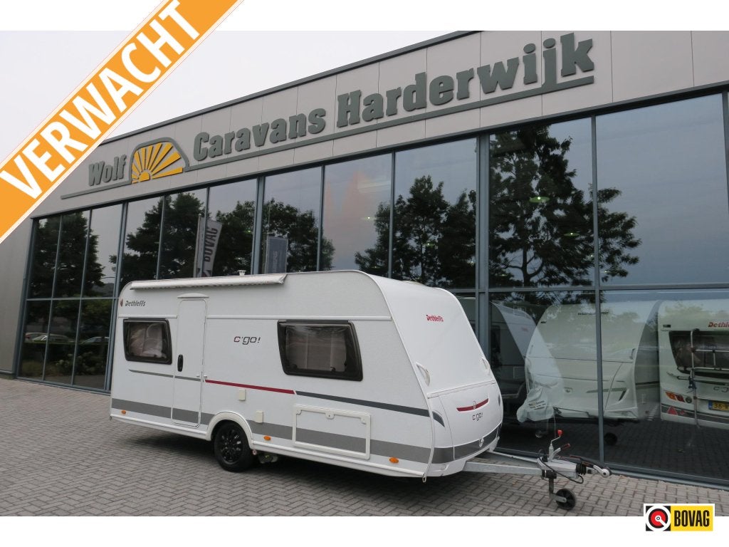 Dethleffs C'Go 475 FR MOVER+LUIFEL, Rondzit, Schokbreker, Bedrijf, 1000 - 1250 kg