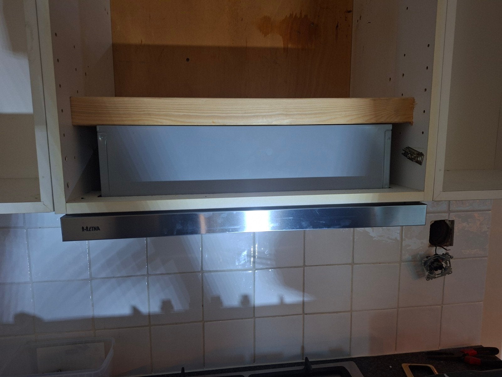 Etna afzuigkap, Ophalen, Gebruikt, Onderbouw afzuigkap, Inbouw
