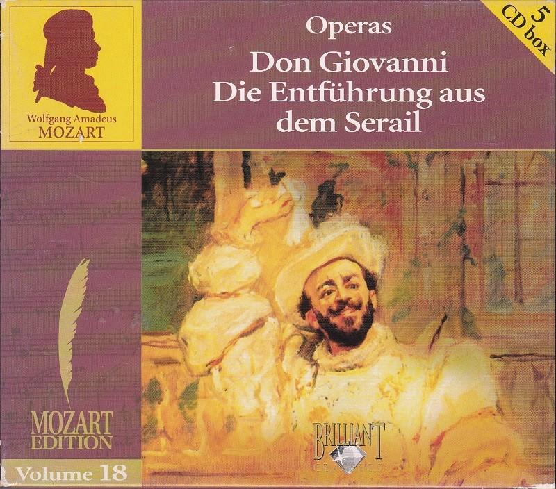 Operas Don Giovanni / Die Entfuhrung aus dem Serail - Mozart, Gebruikt, Ophalen of Verzenden, Barok, Boxset
