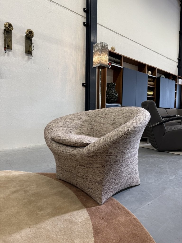 Nieuw Label van den Berg Ace lounge fauteuil Stof Stoel, Nieuw, 75 tot 100 cm, Ophalen of Verzenden, Label