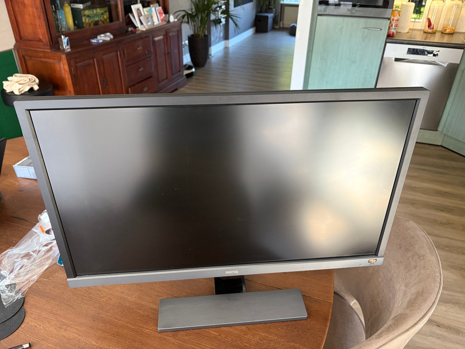 Benq EL2870U 4K HDR Monitor - Zo goed als nieuw, Computers en Software, Monitoren, Hoofdtelefoonaansluiting, Ophalen of Verzenden
