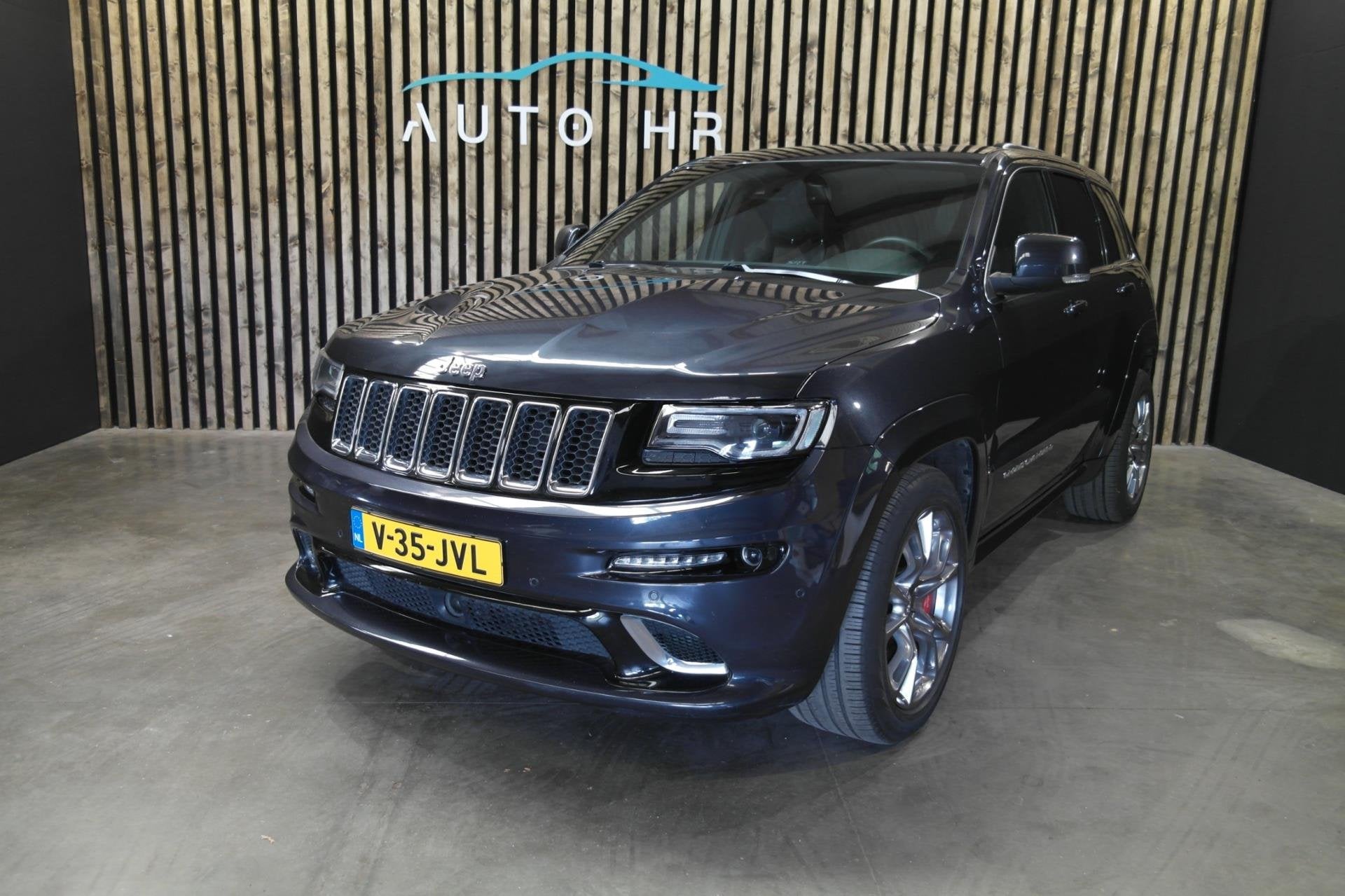 Jeep Grand Cherokee 6.4 V8 SRT8 grijs kenteken lichte vracht, Auto's, Gebruikt, Blauw, Bedrijf, 468 pk