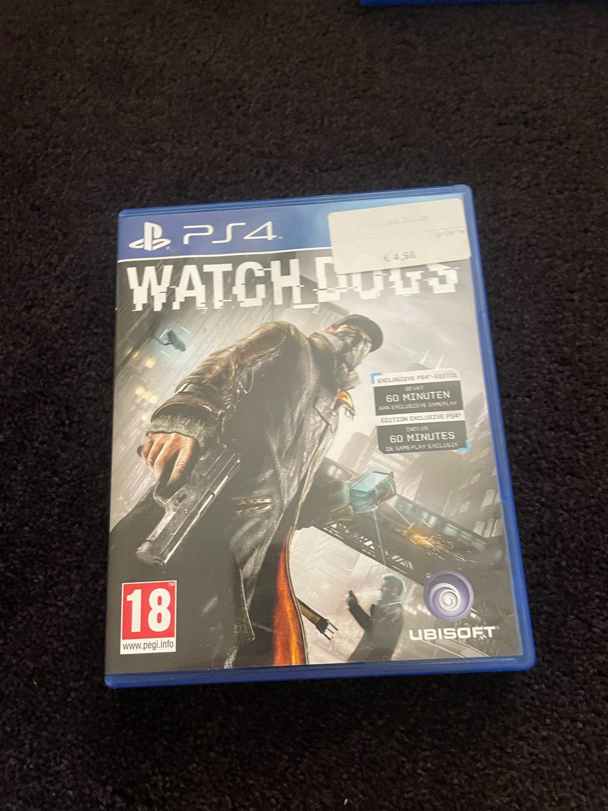 Watch Dogs PS4 - Actie-avontuur game, Avontuur en Actie, Online, Gebruikt, Vanaf 18 jaar