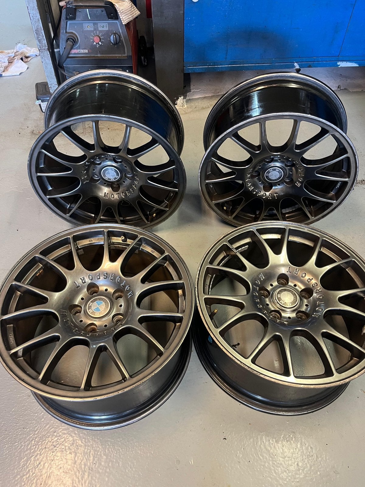 4x BMW Motorsport velgen 18 inch 5x120, Motoren, Ophalen