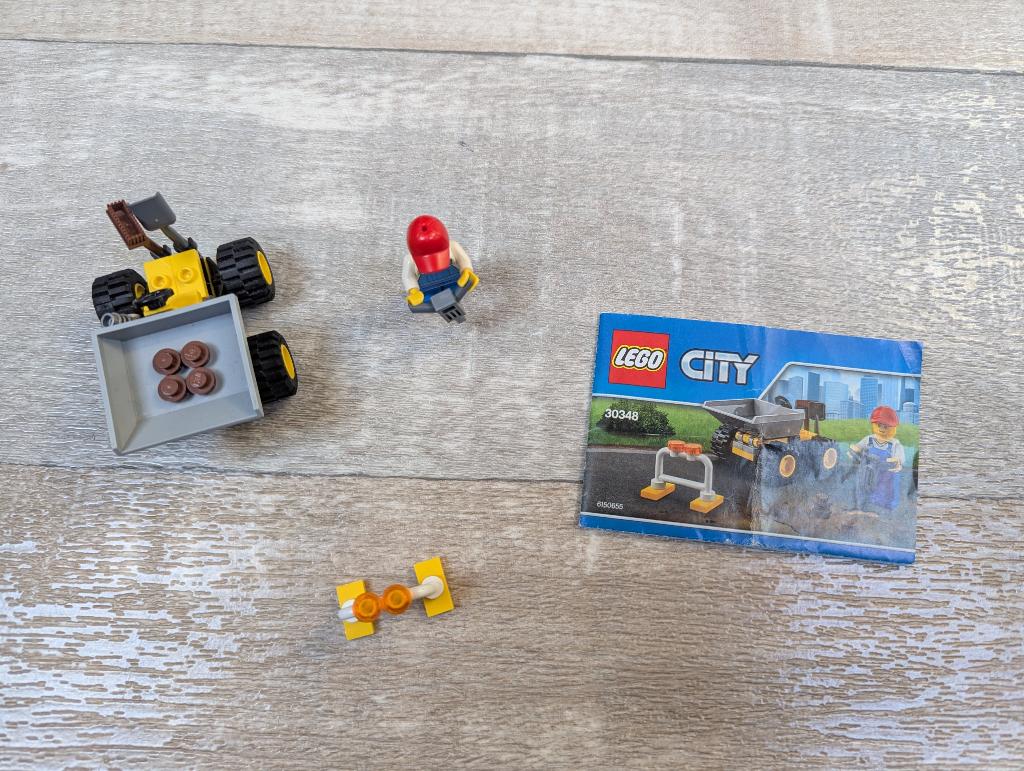 LEGO 30348 Kiepwagen, Lego, Ophalen of Verzenden, Complete set, Compleet