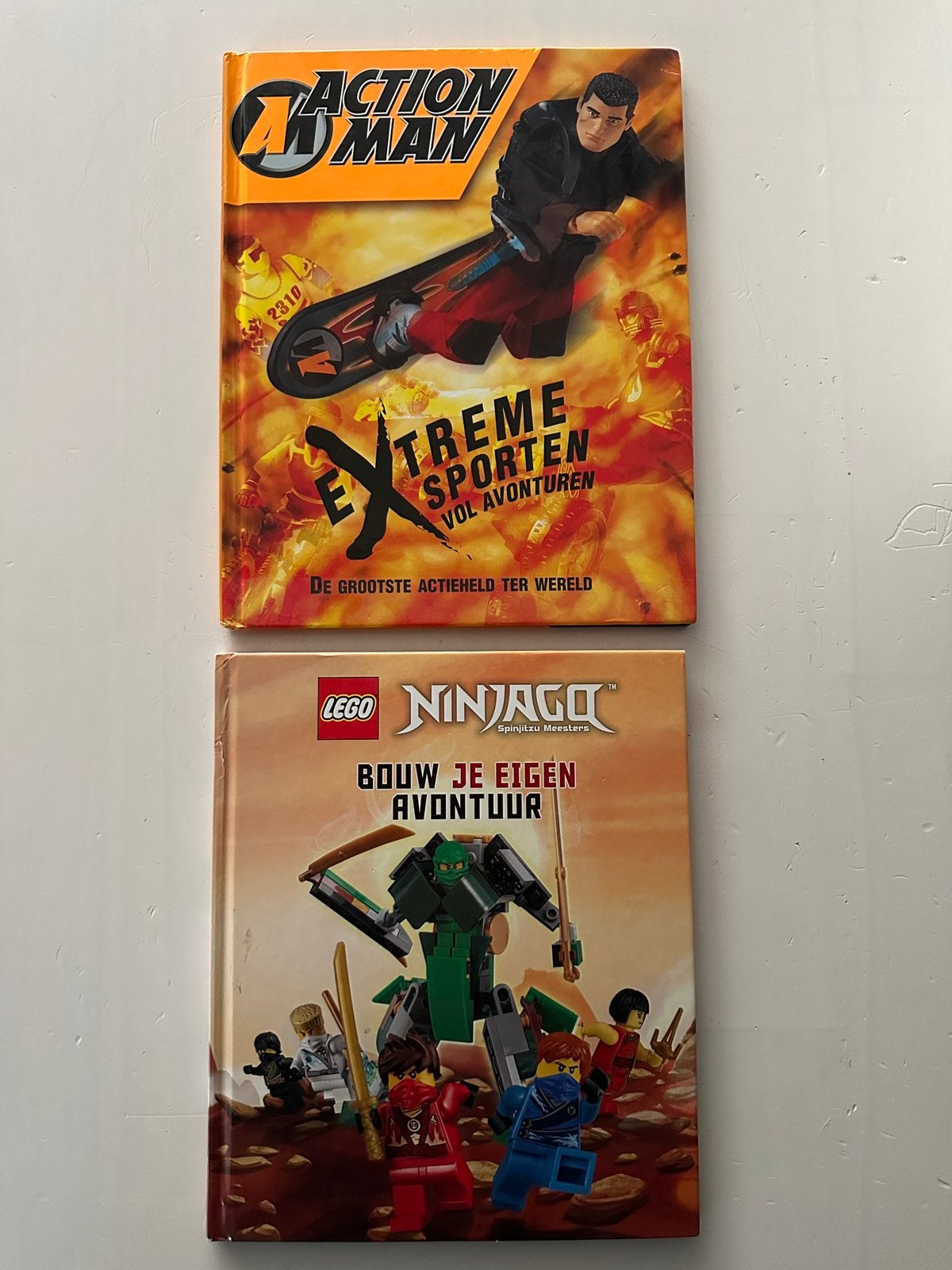 Boek Lego Ninjago / Action Man, Ophalen of Verzenden, Zo goed als nieuw