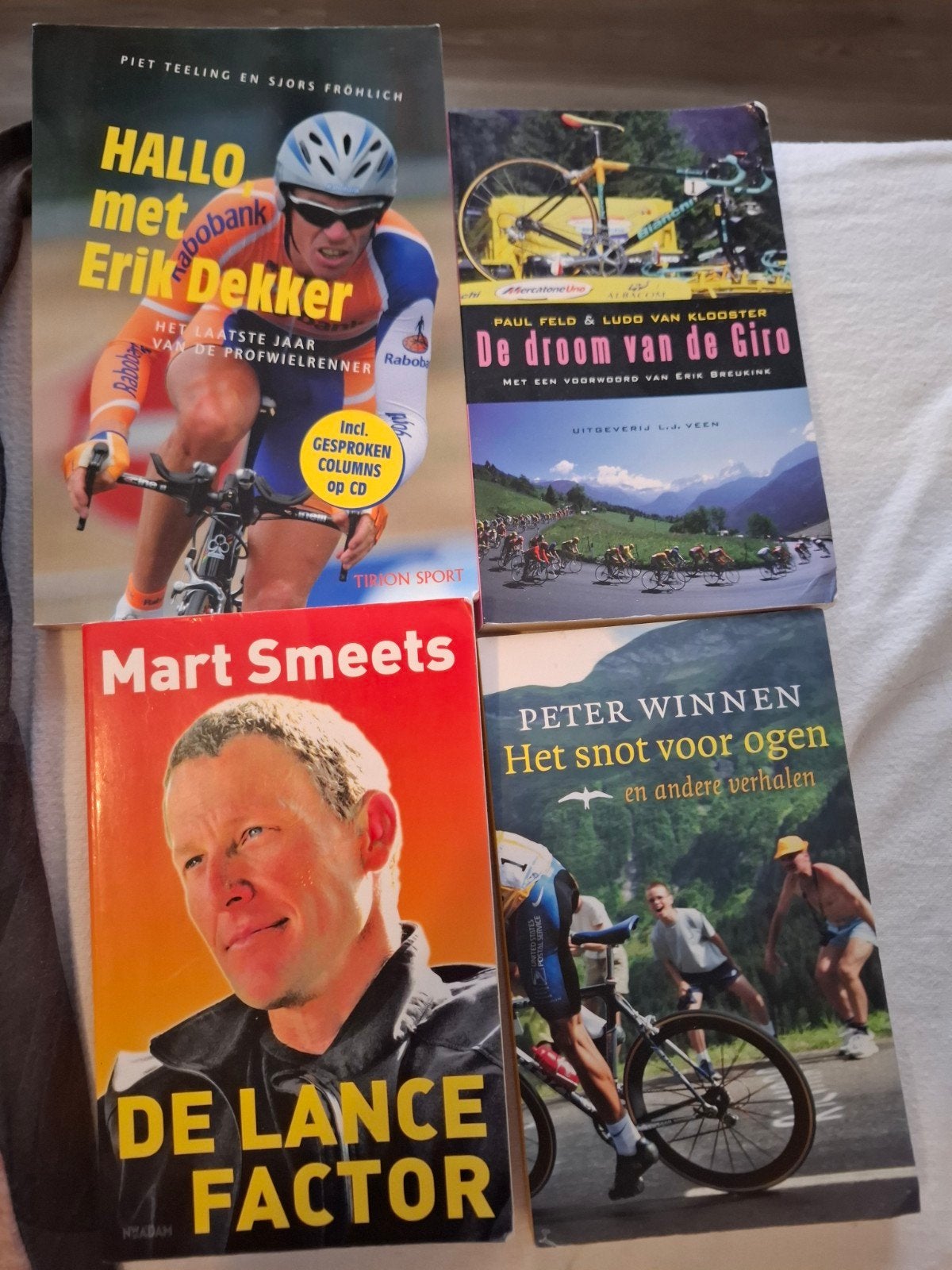 Wielerboeken, Ophalen of Verzenden, Zo goed als nieuw, Balsport