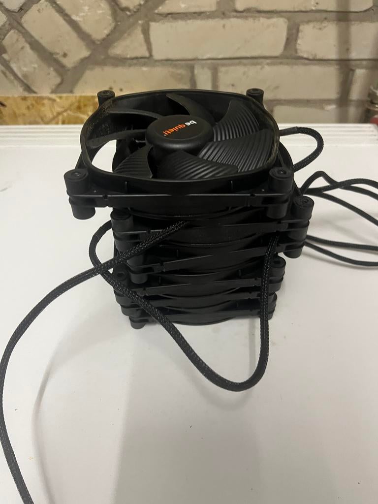 6 be quiet! Silent Wings 3 PC fans, Ophalen of Verzenden, Gebruikt, Luchtkoeling