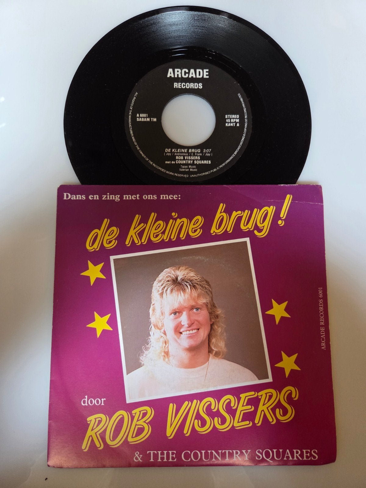 Rob Vissers - De kleine brug !, Ophalen of Verzenden, Gebruikt, 7 inch, Nederlandstalig