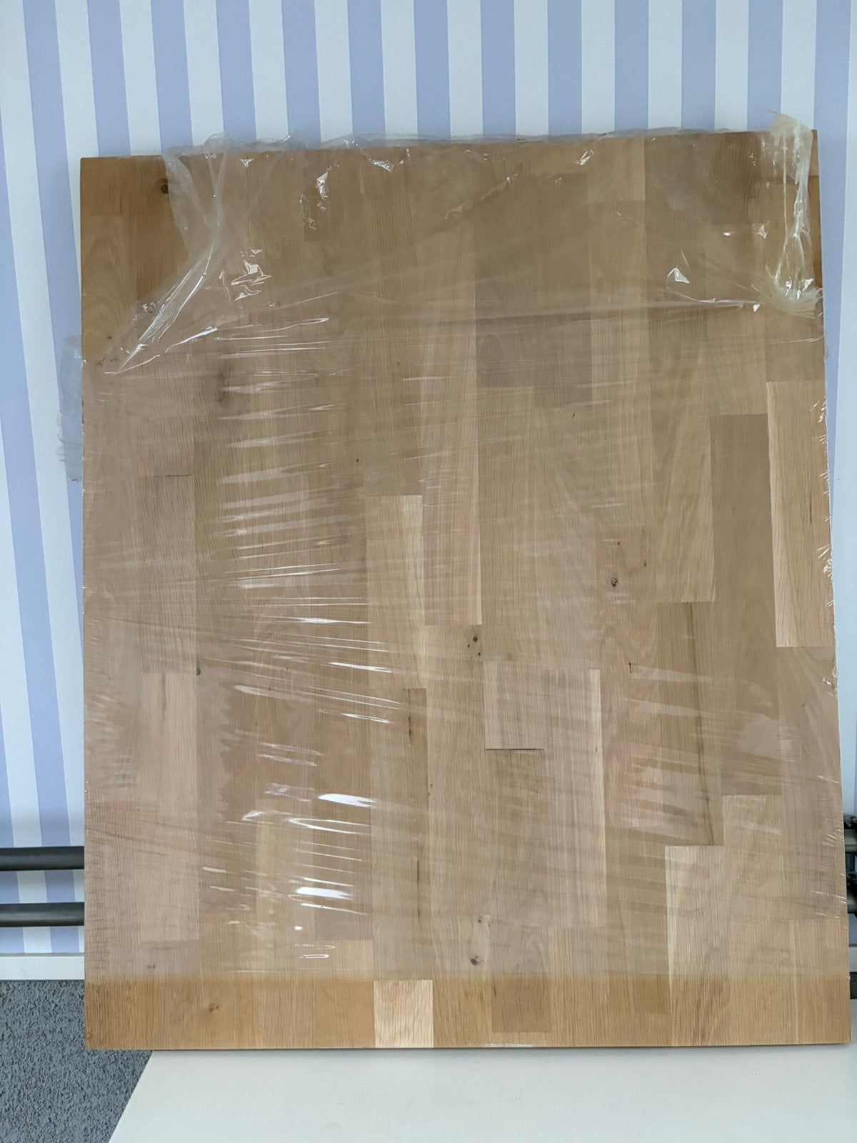 Eiken massief houten paneel/plank – 65,5 x 78,8 cm – NIEUW, Doe-het-zelf en Verbouw, Platen en Panelen, Ophalen, Zo goed als nieuw