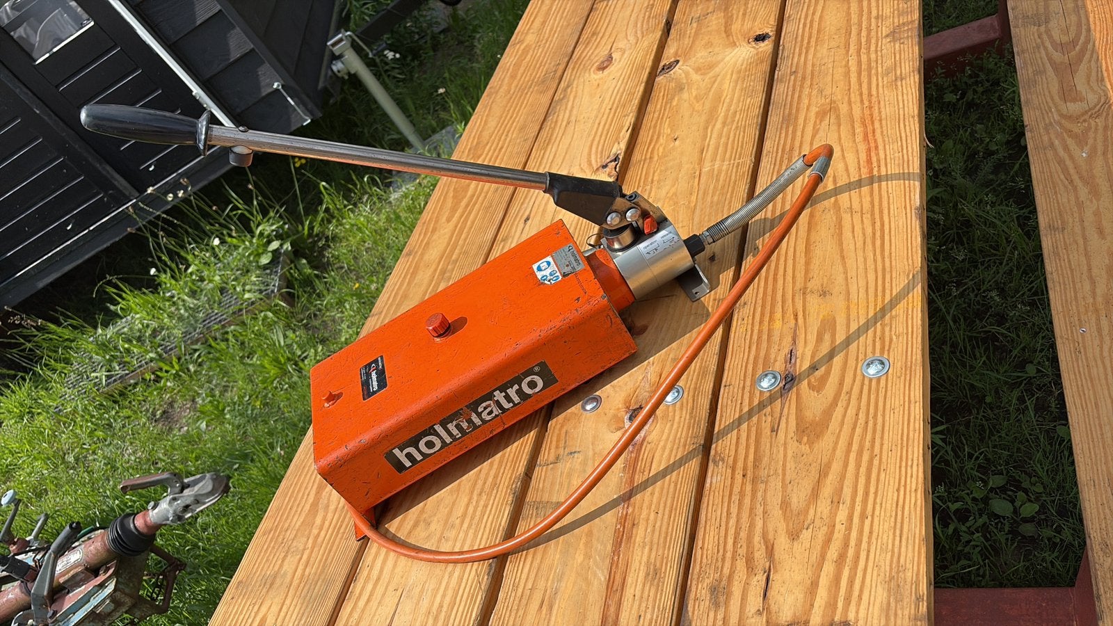 Holmatro handpers, Doe-het-zelf en Verbouw, Ophalen of Verzenden, Zo goed als nieuw