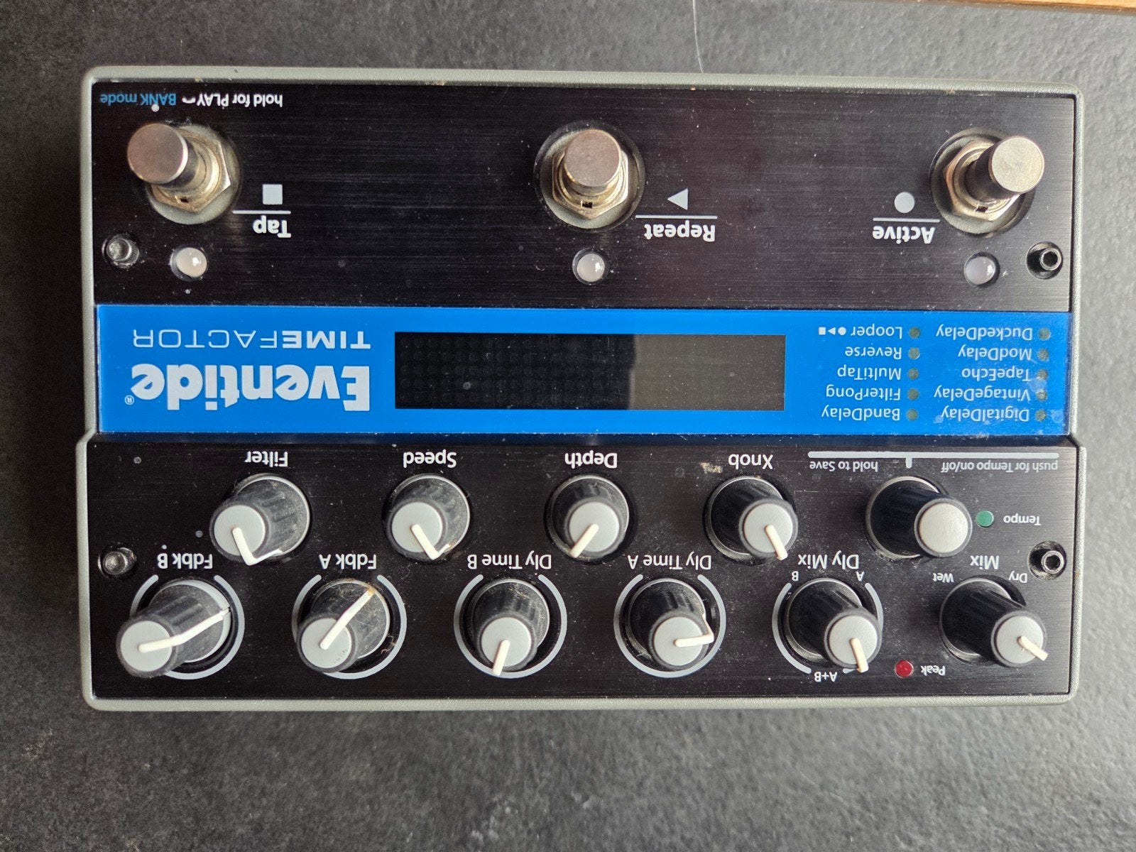 Eventide TimeFactor Delay/Looper Pedaal, Ophalen of Verzenden, Gebruikt