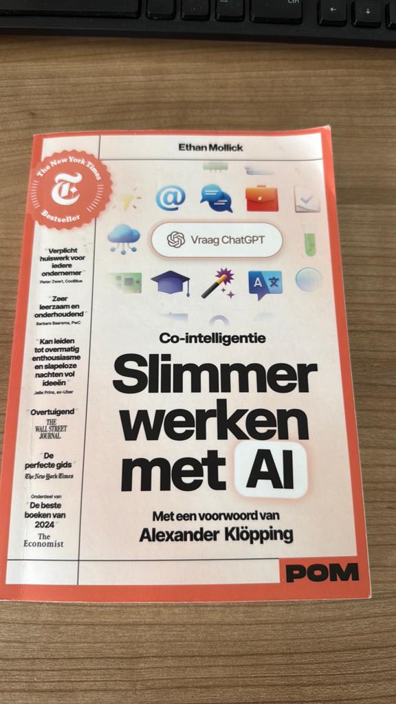 Co-intelligentie: Slimmer werken met AI - Ethan Mollick, Ophalen, Zo goed als nieuw, Vakgebied of Industrie