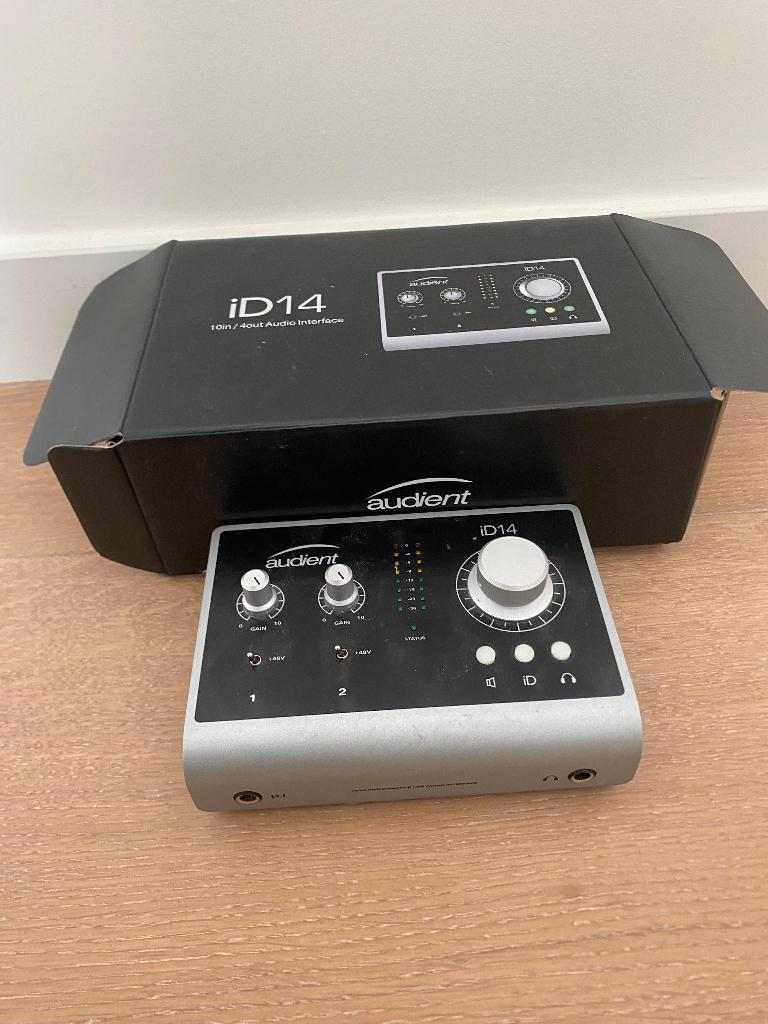 Audient ID14 Audio Interface, Ophalen of Verzenden, Gebruikt, Minder dan 5 kanalen