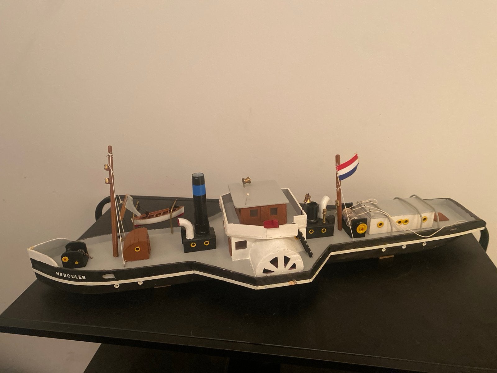 Modelbouw stoomboot Hercules - Gedetailleerd schaalmodel, Hobby en Vrije tijd, Modelbouw | Boten en Schepen, Ophalen of Verzenden