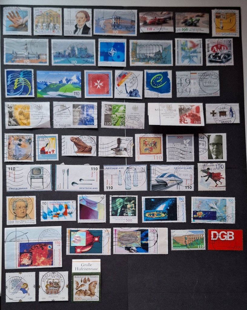 Duitsland K5 zegels van 1999, Postzegels en Munten, Ophalen of Verzenden, 1990 tot heden, Gestempeld